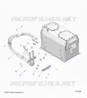 ELECTRICAL, BATTERY WITH CABLES, BCB