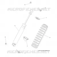 REAR SUSPENSION SHOCK