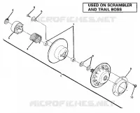 DRIVEN CLUTCH ASSEMBLY. (4910981098036A)