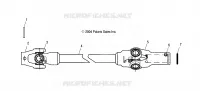 DRIVE TRAIN, REAR DRIVE SHAFT