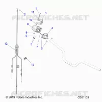 ENGINE, THROTTLE CONTROL ASM.