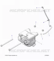 DRIVE TRAIN, FRONT GEARCASE MOUNTING