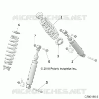 SUSPENSION, FRONT SHOCK MOUNTING