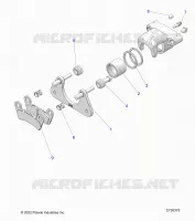 BRAKES,REAR CALIPER