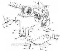 ENGINE MOUNTING TRAIL 0972761, EUROPEAN TRAIL E972761,  TRAIL TOURING 09722 (4938313831C012)