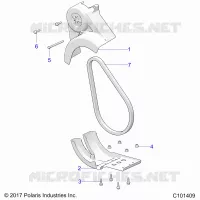 DRIVE TRAIN, CHAIN GUARD