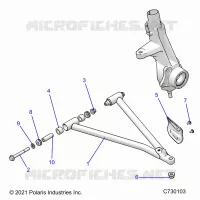 SUSPENSION, A-ARM AND STRUT MOUNTING