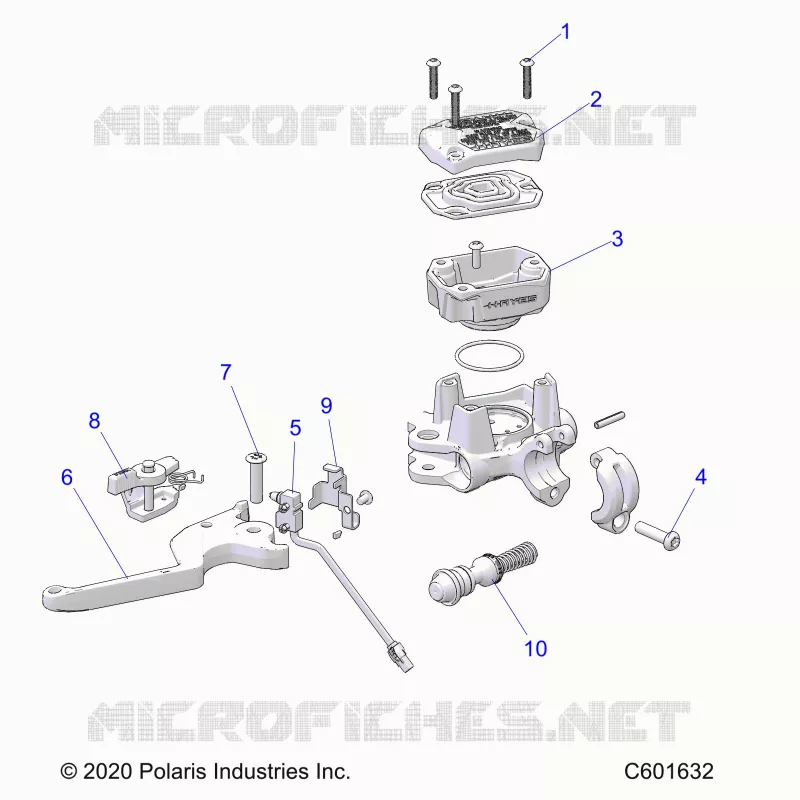BRAKES, MASTER CYLINDER ASM.