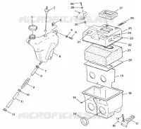 OIL TANK/AIR BOX 700 RMK 0980966 AND EUROPEAN 700 RMK E980966 (4943724372C005)
