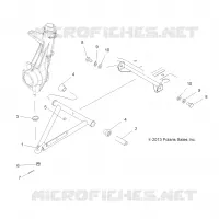 SUSPENSION, A-ARM AND STRUT MOUNTING