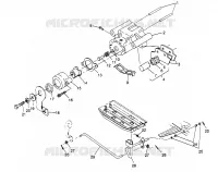 REAR BRAKE SPORTSMAN 4X4 W948040 (4926842684C004)