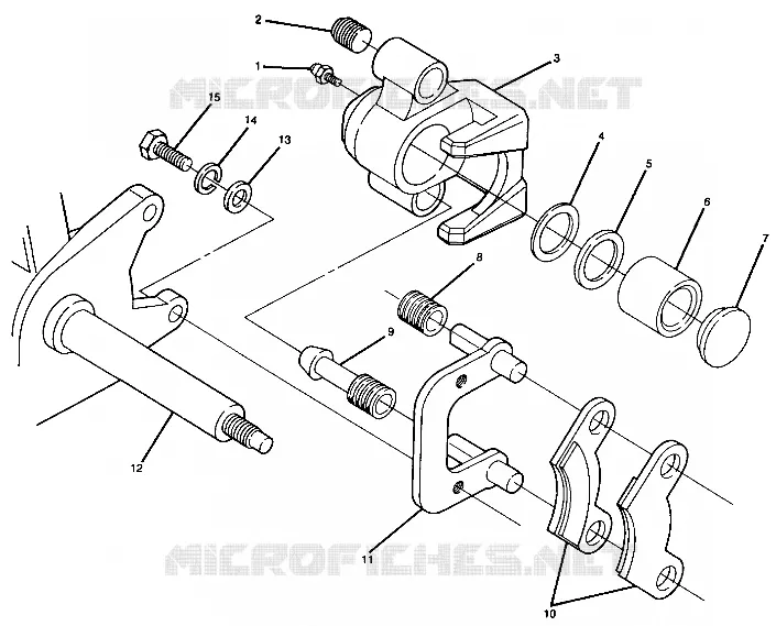 FRONT BRAKE TRAIL BOSS / W928527 (4922892289016A)
