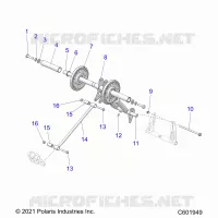 SUSPENSION, REAR TORQUE ARM