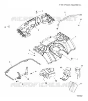 REAR BODYWORK CAB AND REAR RACK