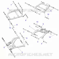 REAR SUSPENSION CONTROL ARMS