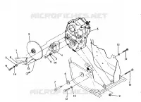 GEARCASE / BRAKE 250 6X6 / W928727 (4922842284037A)