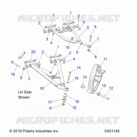 FRONT WISHBONES