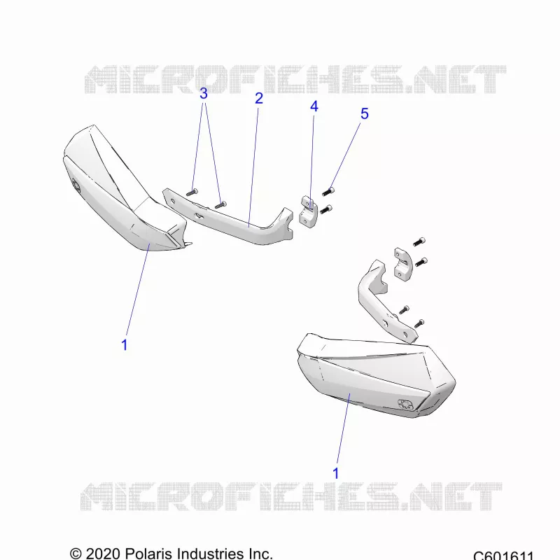 STEERING, HAND GUARDS