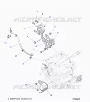DRIVE TRAIN, MAIN GEARCASE MOUNTING