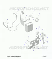 ELECTRICAL, E.S. BATTERY/BOX AND CABLES