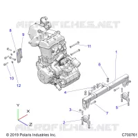 ENGINE, MOUNTING