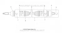 DRIVE TRAIN, REAR DRIVE SHAFT