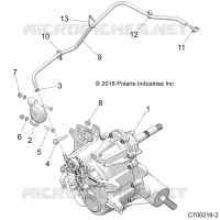 DRIVE TRAIN, MAIN GEARCASE MOUNTING