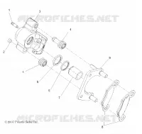 REAR BRAKE CALIPER