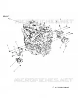 ENGINE, ENGINE MOUNTING
