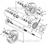 REAR WHEEL DRIVE SCRAMBLER W957840 (4927252725C005)