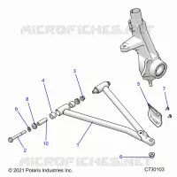 SUSPENSION, A-ARM AND STRUT MOUNTING