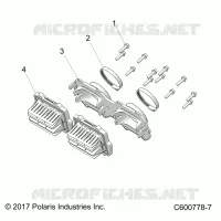 ENGINE, REED VALVE AND THROTTLE BODY ADAPTOR
