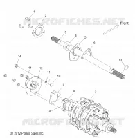 DRIVE TRAIN, JACKSHAFT AND DRIVE SHAFT