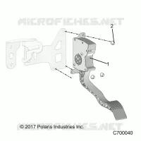 THROTTLE PEDAL