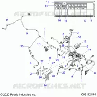 ELECTRICAL, MAIN WIRE HARNESS