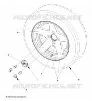 WHEELS, OPTIONS, WHEEL 12 INCH TURF