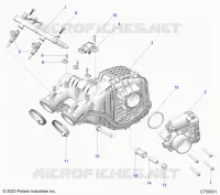 ENGINE, AIR INTAKE MANIFOLD