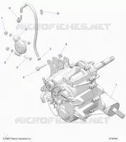 DRIVE TRAIN, MAIN GEARCASE MOUNTING