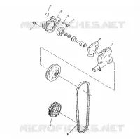 WATER PUMP WIDETRAK (4921302130040A)