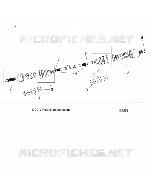 DRIVE TRAIN, FRONT DRIVE SHAFT