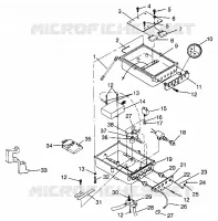 ELECTRICAL BOX SL 780 B964087 AND INTL. SL 780 I964087 (4935523552B012)