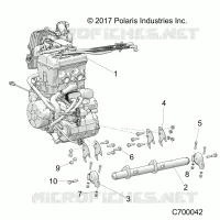 ENGINE, MOUNTING