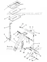 SHIFT LINKAGE ASSEMBLY WIDETRAK GT 0952061 AND  EUROPEAN WIDETRAK GT E95206 (4928962896C007)