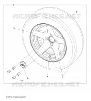 WHEELS, OPTIONS, WHEEL, 14 INCH STREET ALUMINUM RIM, US