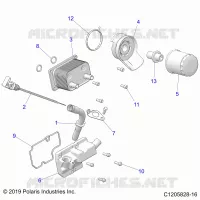 ENGINE, DIPSTICK & OIL FILTER