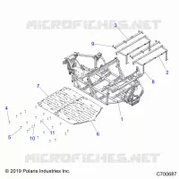 CHASSIS, MAIN FRAME