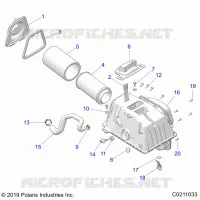 ENGINE, AIR INTAKE