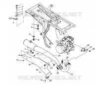 EXHAUST SYSTEM SPORT 400L W948540 (4927232723A010)