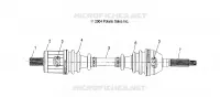 FRONT DRIVE SHAFT