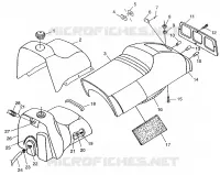 SEAT   GAS TANK 440 XCR 0971660 (4937893789A006)